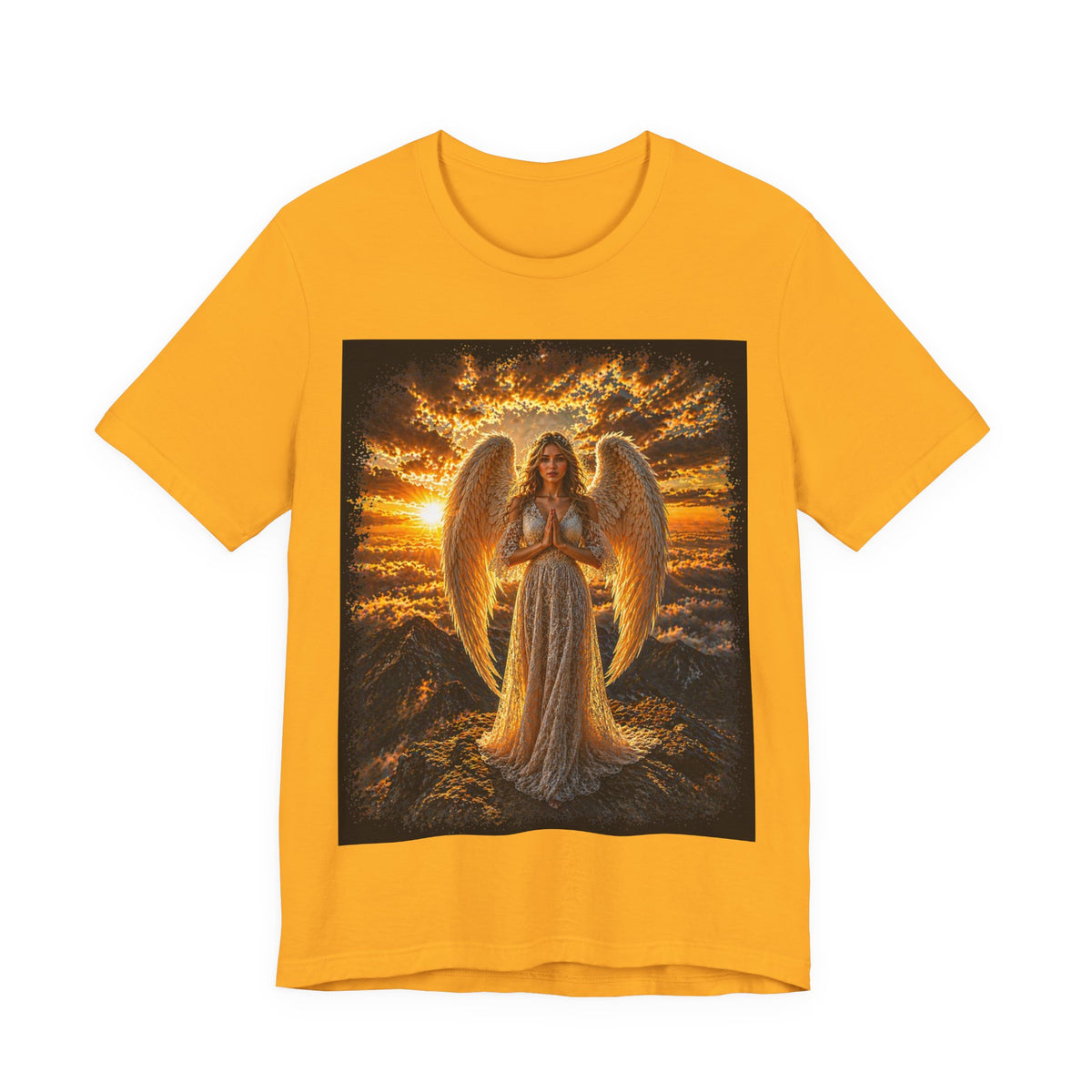 Angel Wings T‑Shirt — Heavenly Guardian Graphic Tee