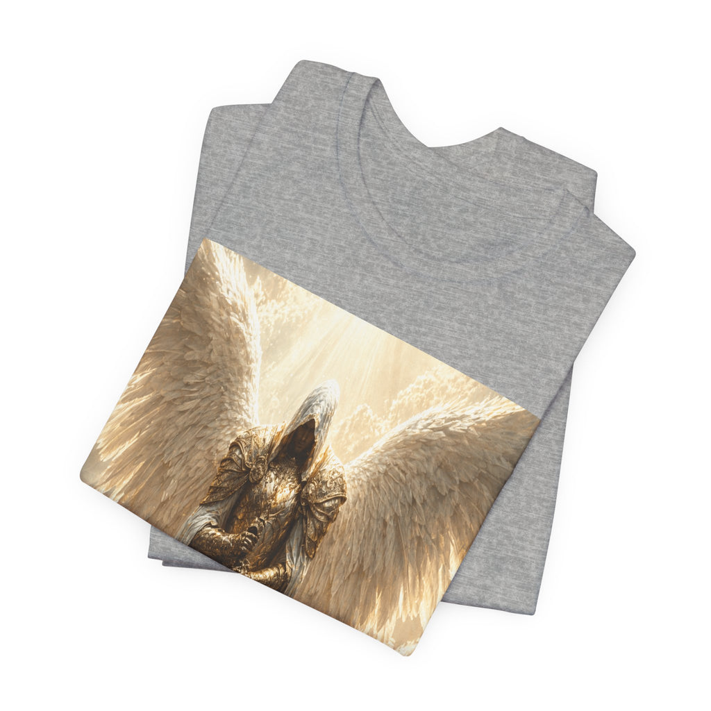 Guardian Angel Graphic Tee — Golden Archangel Design