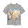 Heavenly Angel Stairway T-Shirt — Serene Christian Faith Tee