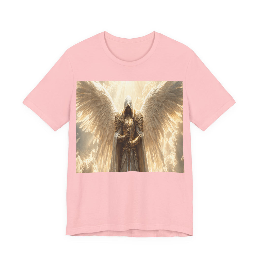 Guardian Angel Graphic Tee — Golden Archangel Design