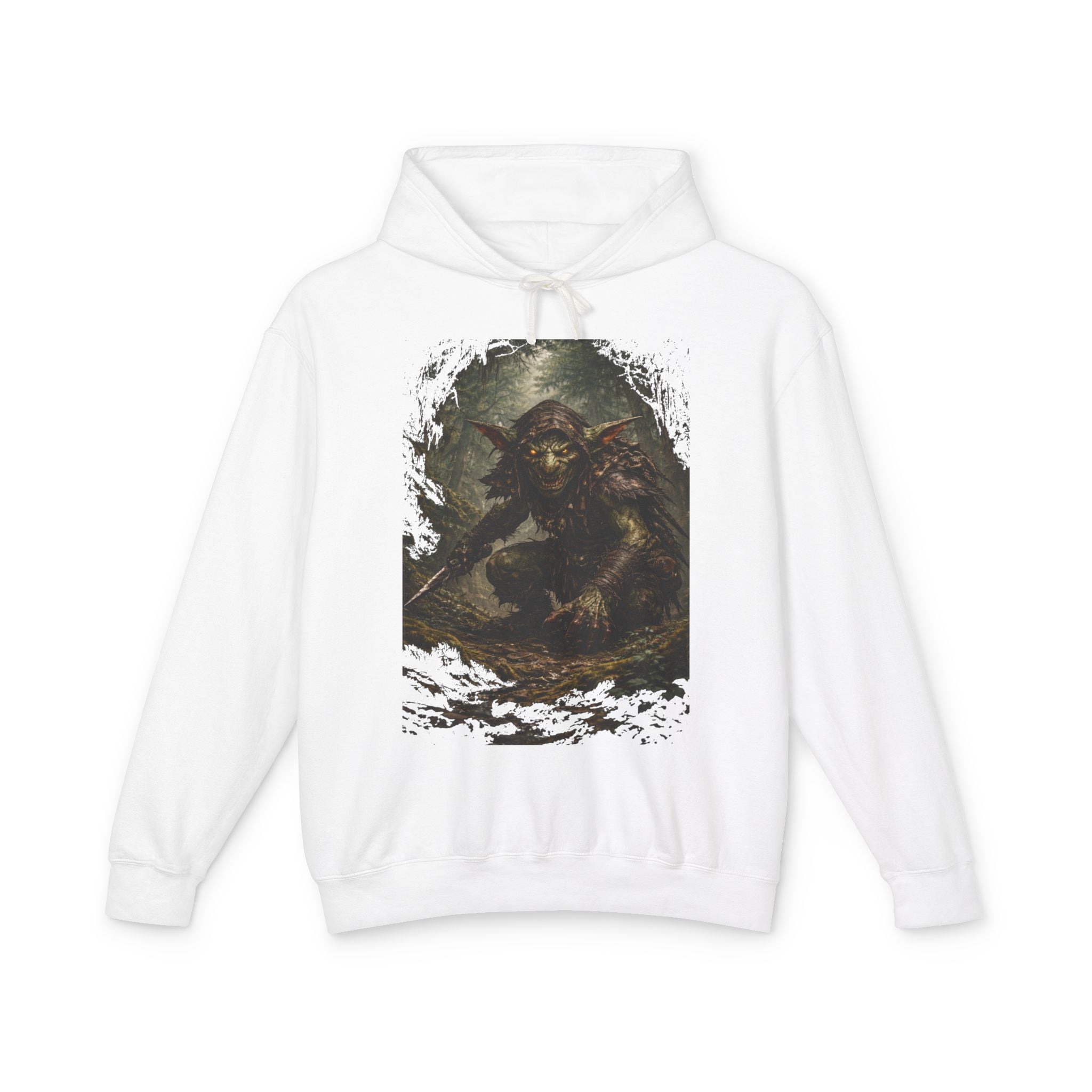 Goblins Creature of the Swamp Hoodie — Vintage Monster Graphic Pullover