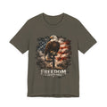 Freedom Is Never Free Eagle T‑Shirt — Patriotic American Flag Tee