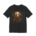 Apocalyptic Angel Graphic Tee — Fallen Skies Battle Scene T‑Shirt