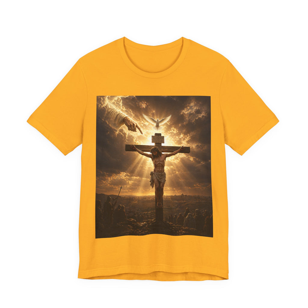 Crucifixion Sunrise T-Shirt — Christian Faith Graphic Tee