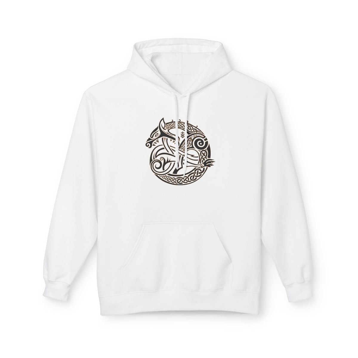 The Wolf – A Symbol of Power, Destruction, and Loyalty-Hoodie