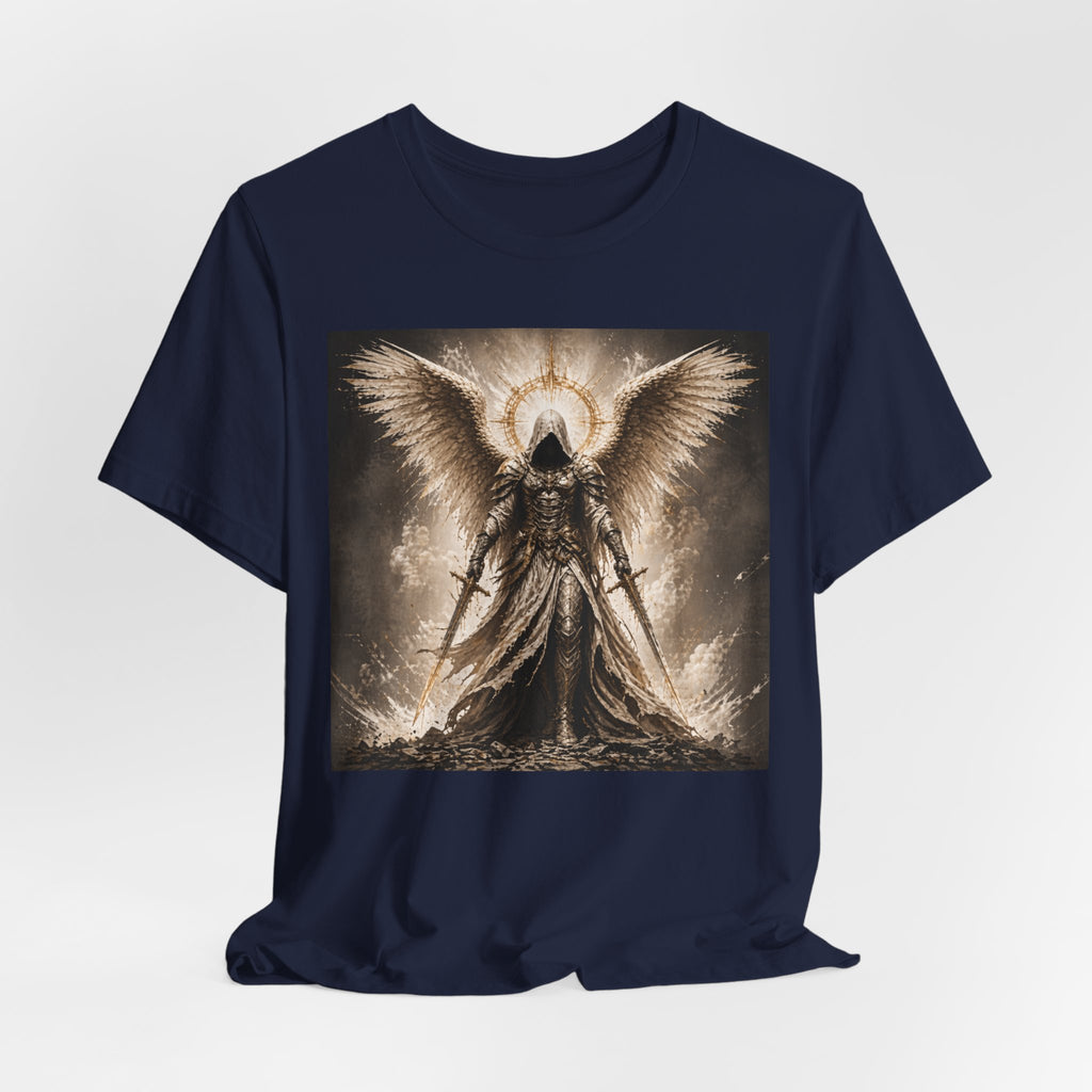Angel Warrior T-Shirt — Gothic Archangel Graphic Tee