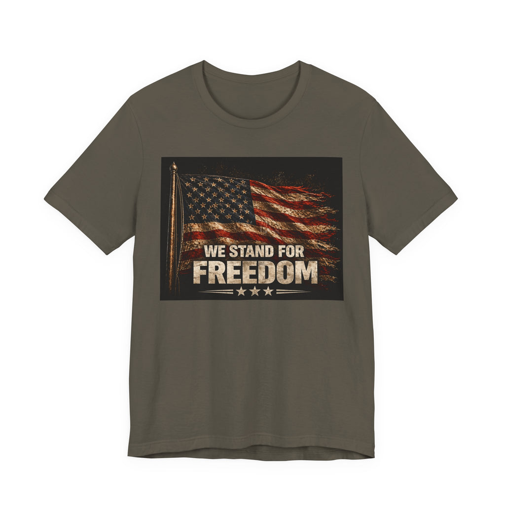 American Freedom- Unisex Jersey Short Sleeve Tee
