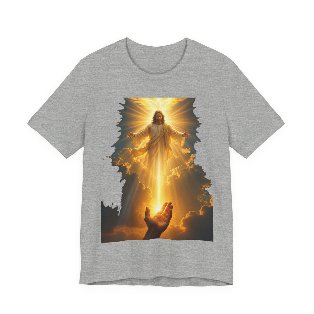 Jesus Ascension T-Shirt — Radiant Savior Graphic Tee