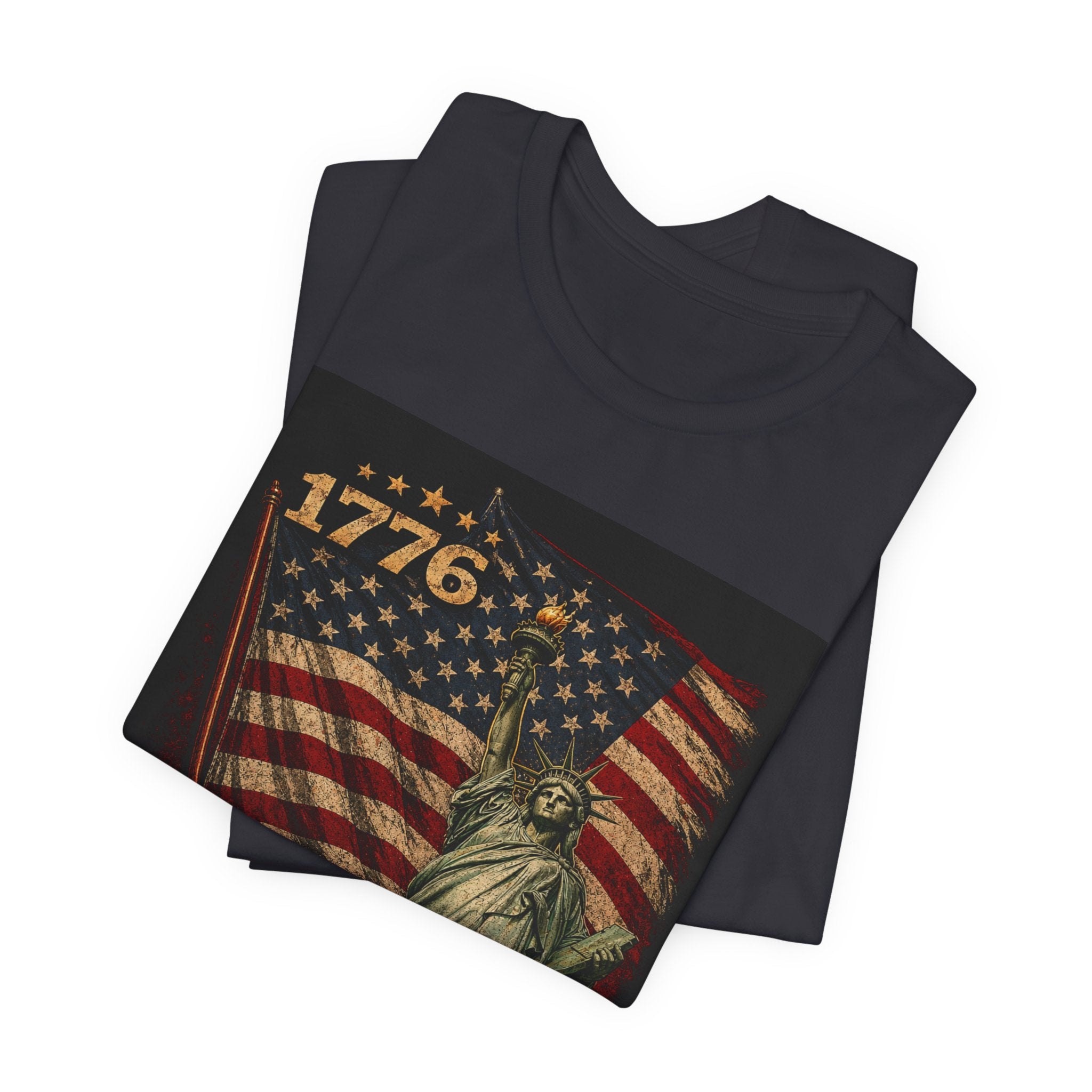 250 Years of Freedom Tee — 1776 Forever Free Statue of Liberty American Flag Shirt