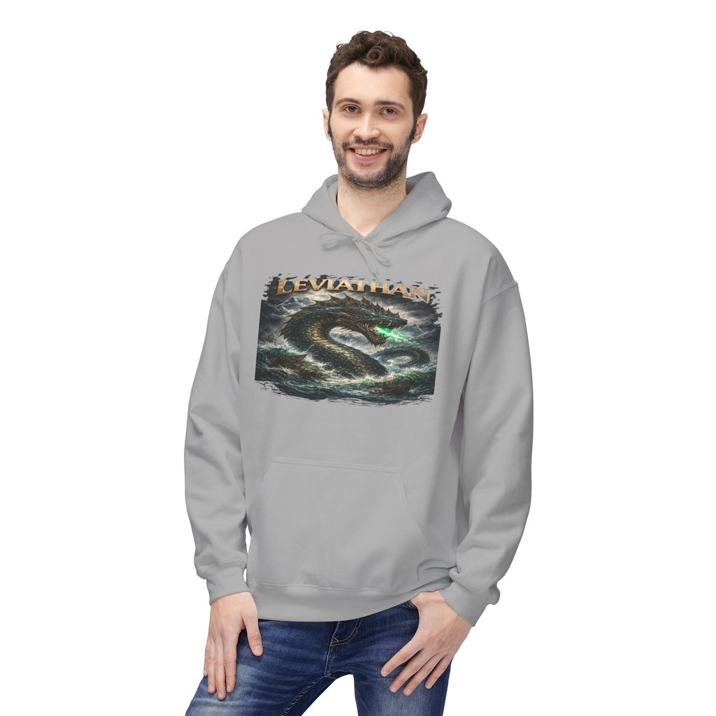 Leviarhan Hoodie — Coastal Wave Graphic Pullover