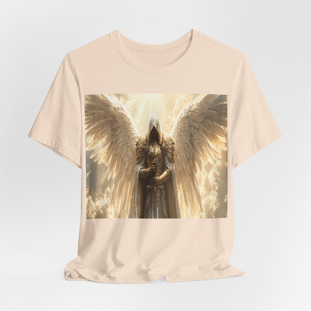 Guardian Angel Graphic Tee — Golden Archangel Design