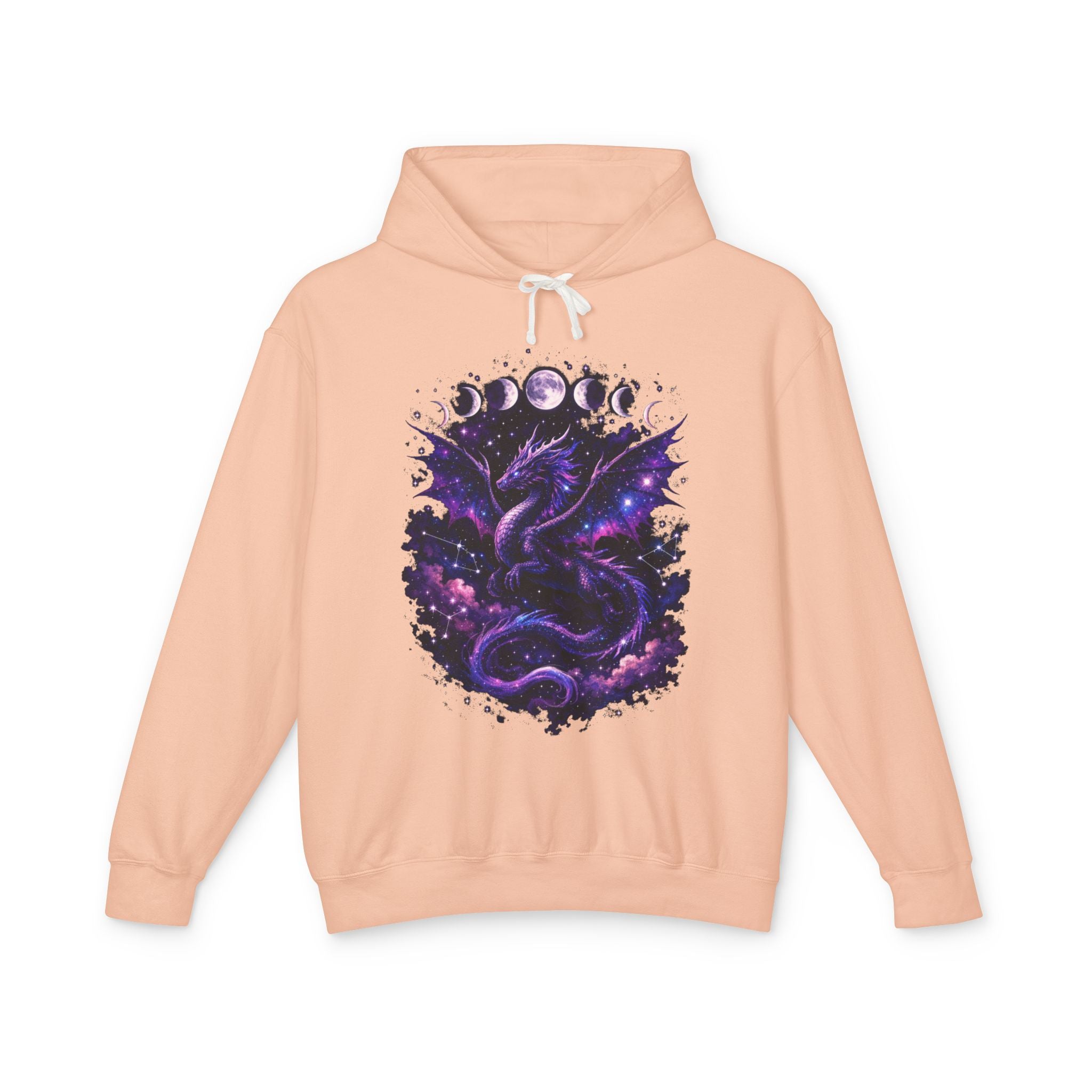 Galaxy Dragon Hoodie — Cosmic Night Sky Dragon Pullover