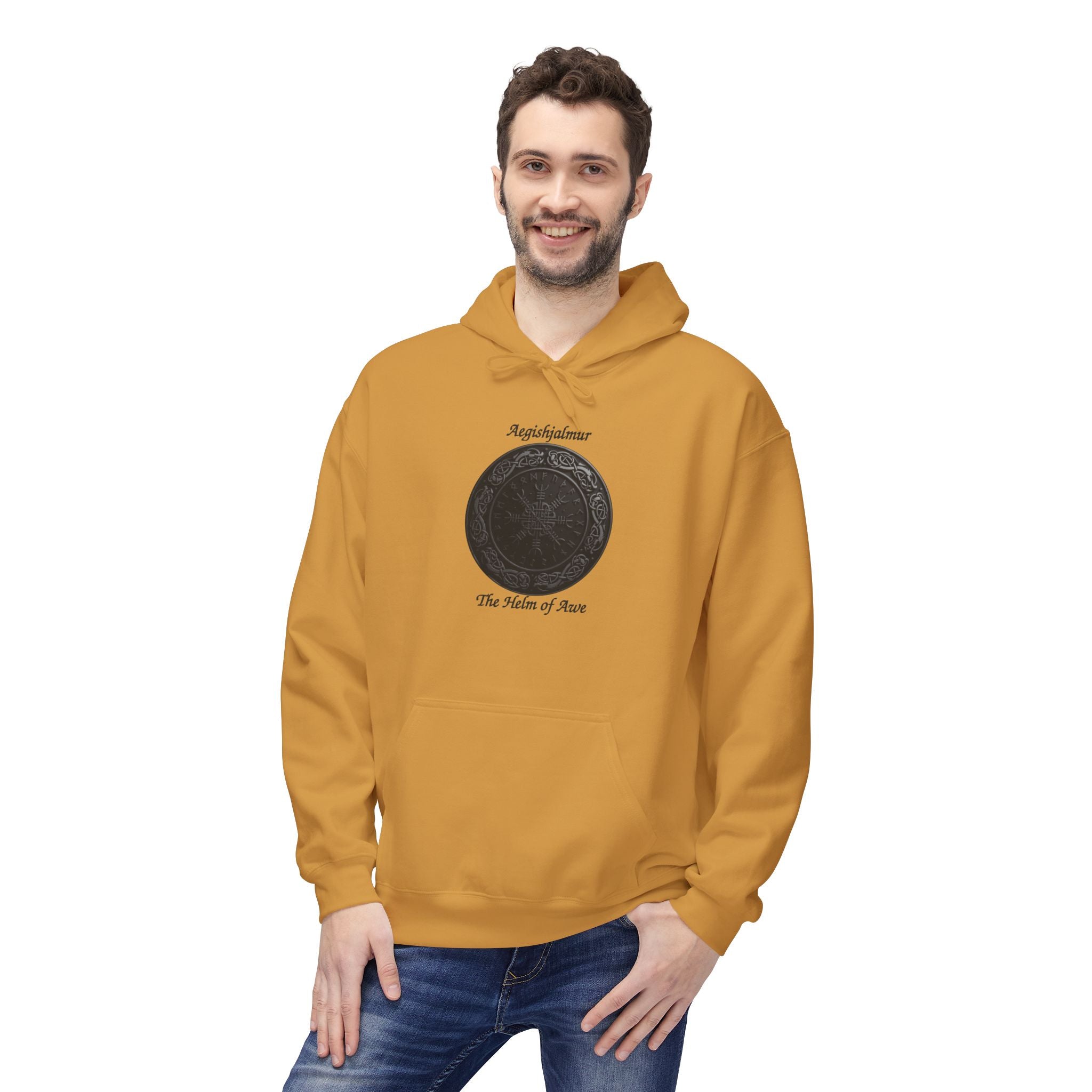 AegishjalmurThe Helm of Awe and Terror – Viking Symbols of protection. Hoodie