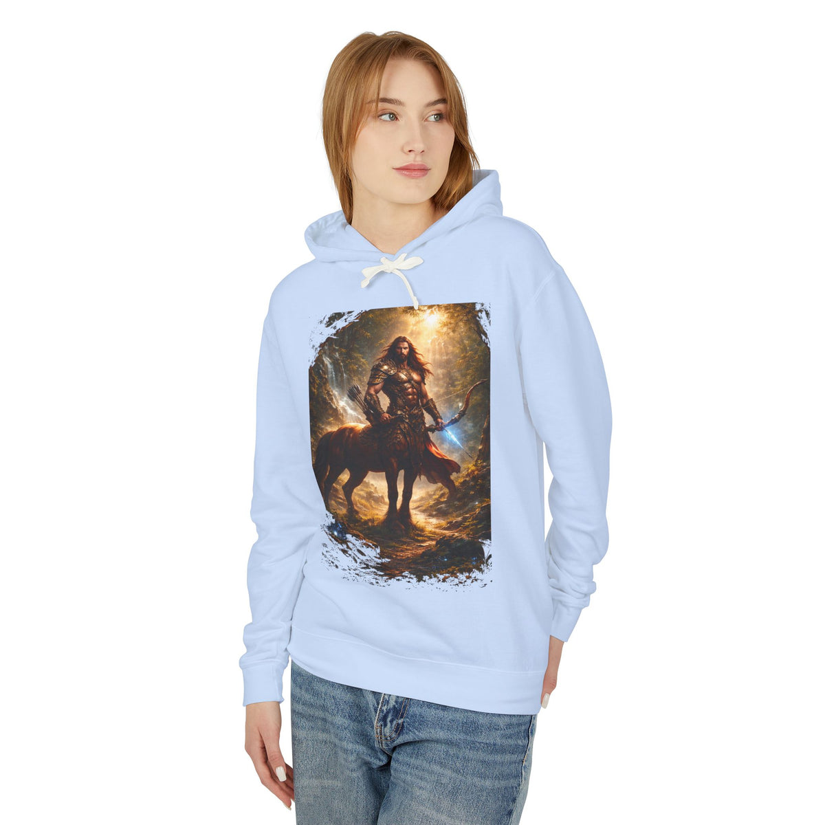 Centaur Graphic Hoodie — Norse Myth Fantasy Pullover