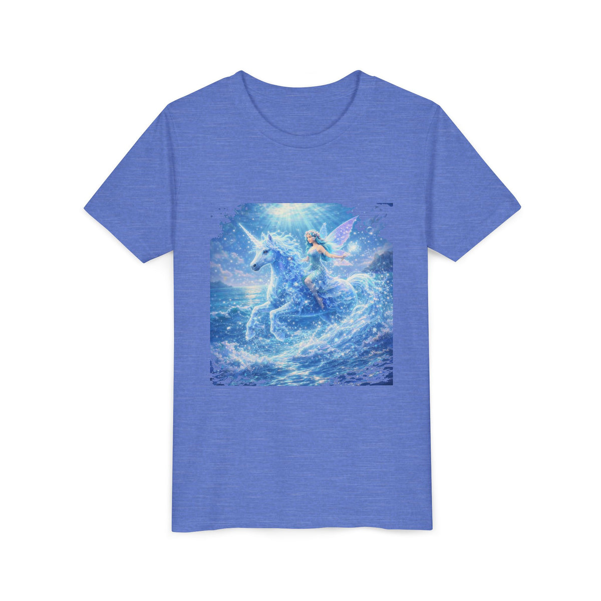 Magical Mermaid Unicorn Youth Tee – Fantasy Ocean Adventure Shirt