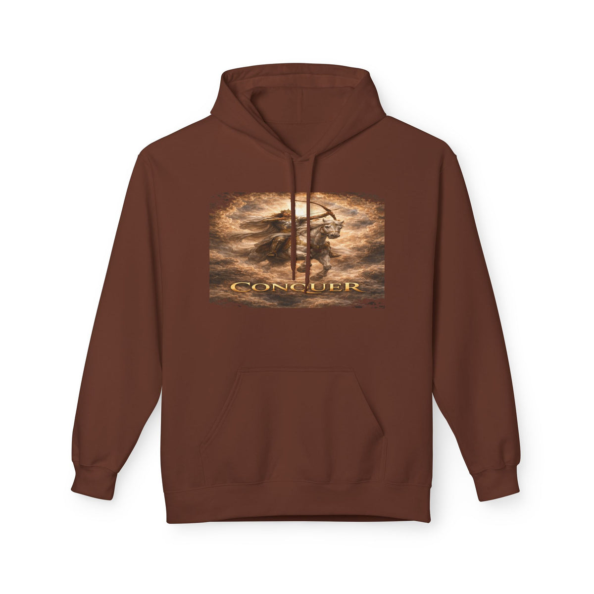 Revelation 6:1-2! And on the White horse was a rider the first horsemen of the apocalypse- Hoodie