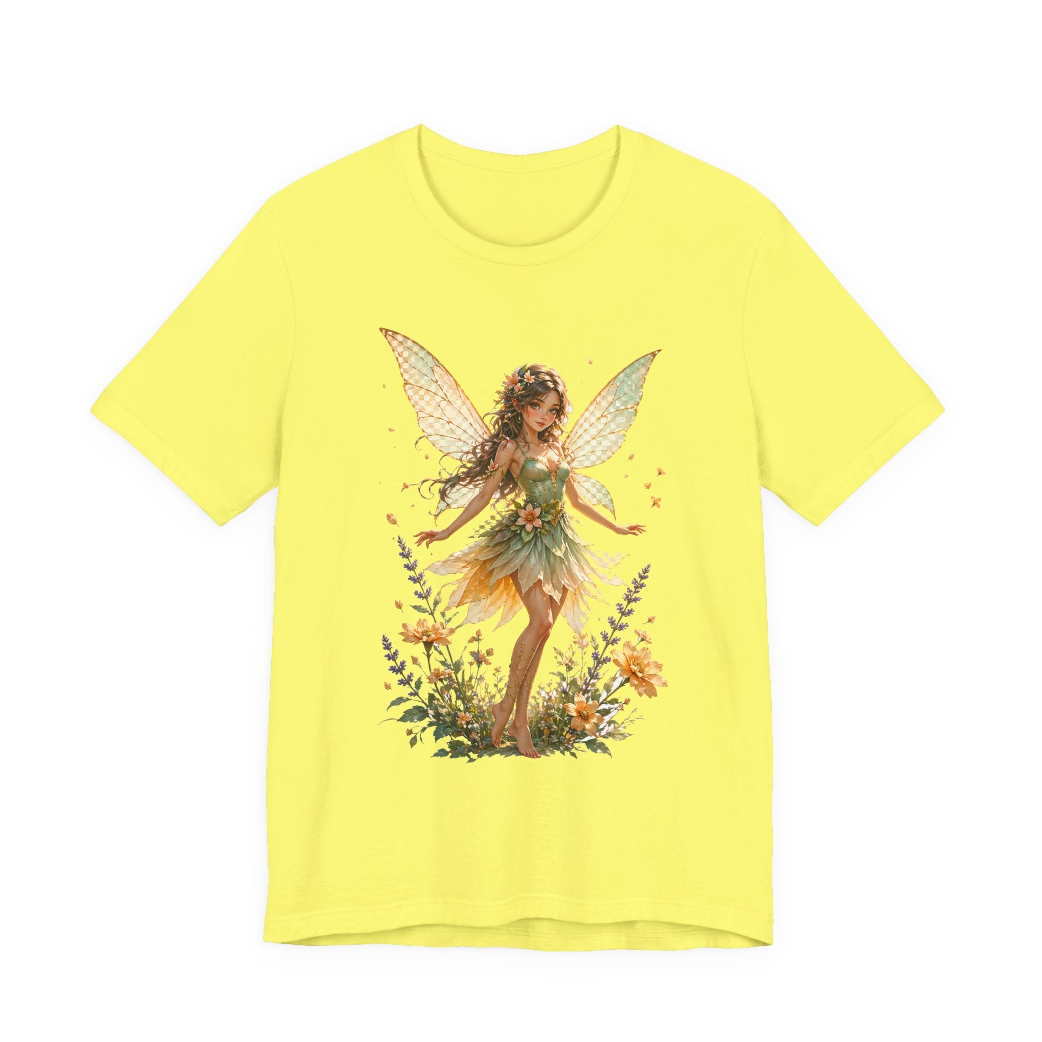 Fairy Garden T-Shirt — Vintage Floral Fairy Illustration Tee