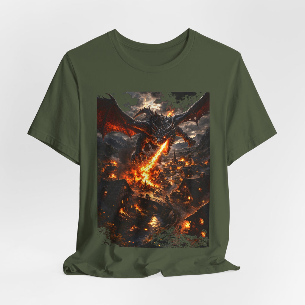 Dragon Fire T‑Shirt — Epic Fire‑Breathing Dragon Graphic Tee