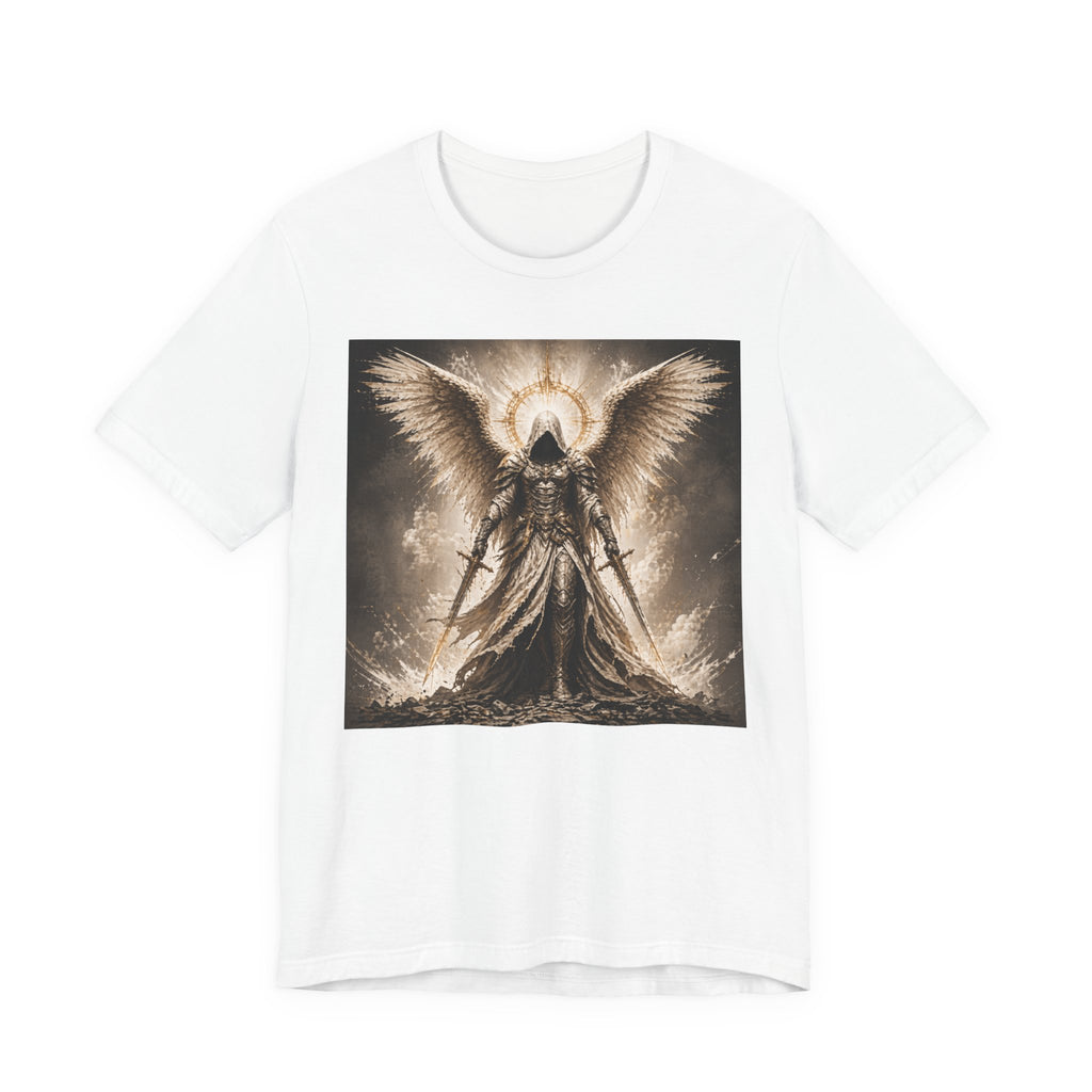 Angel Warrior T-Shirt — Gothic Archangel Graphic Tee