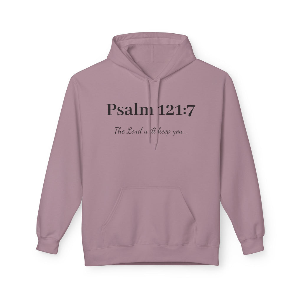Psalm 121:7 Hoodie — 'The Lord Will Keep You' Inspirational Christian Sweatshirt