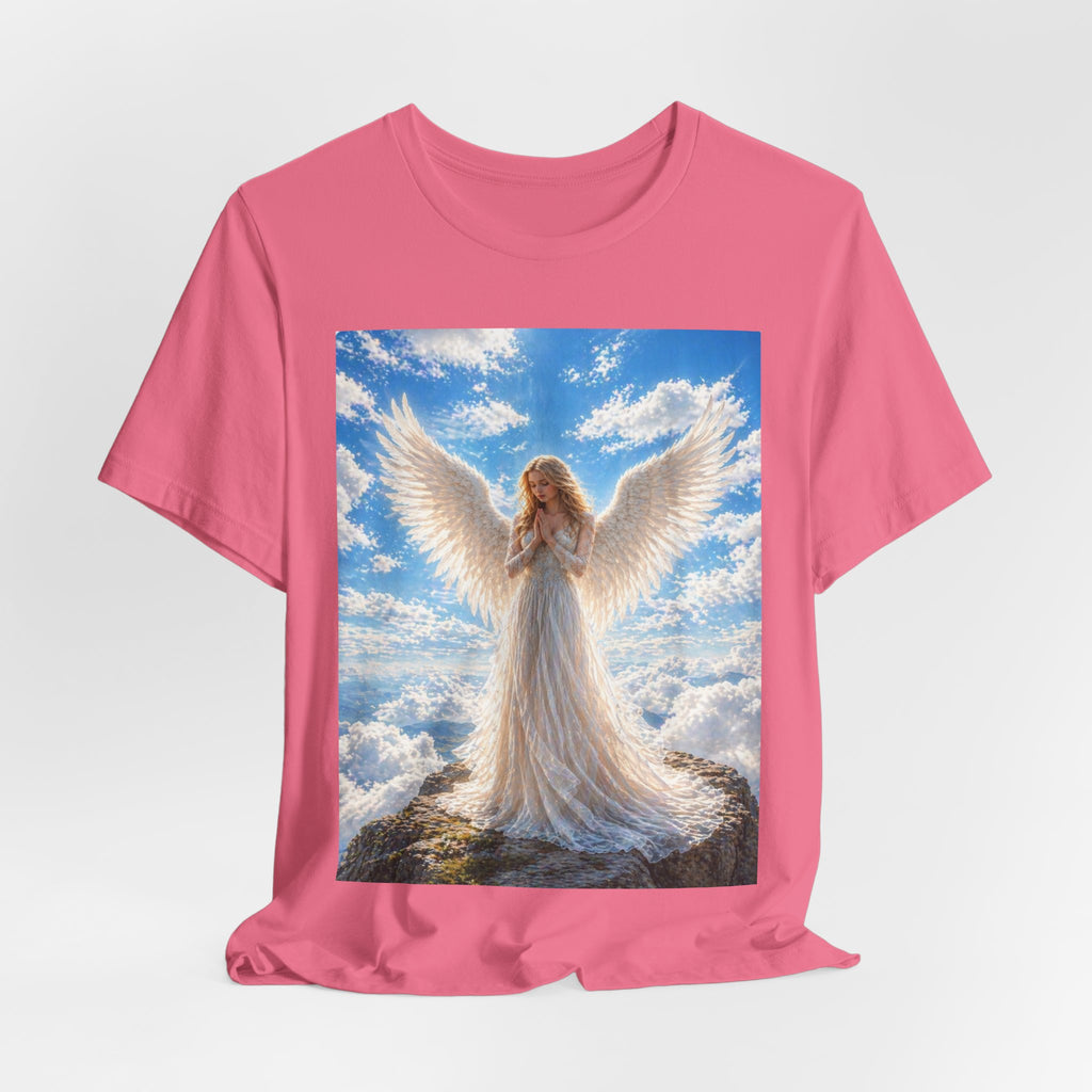 Angel Wings T-Shirt — Serene Guardian Angel Graphic Tee