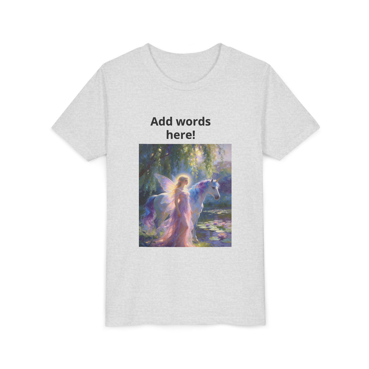 DYI your own Youth Tee —  (Custom Text Option)