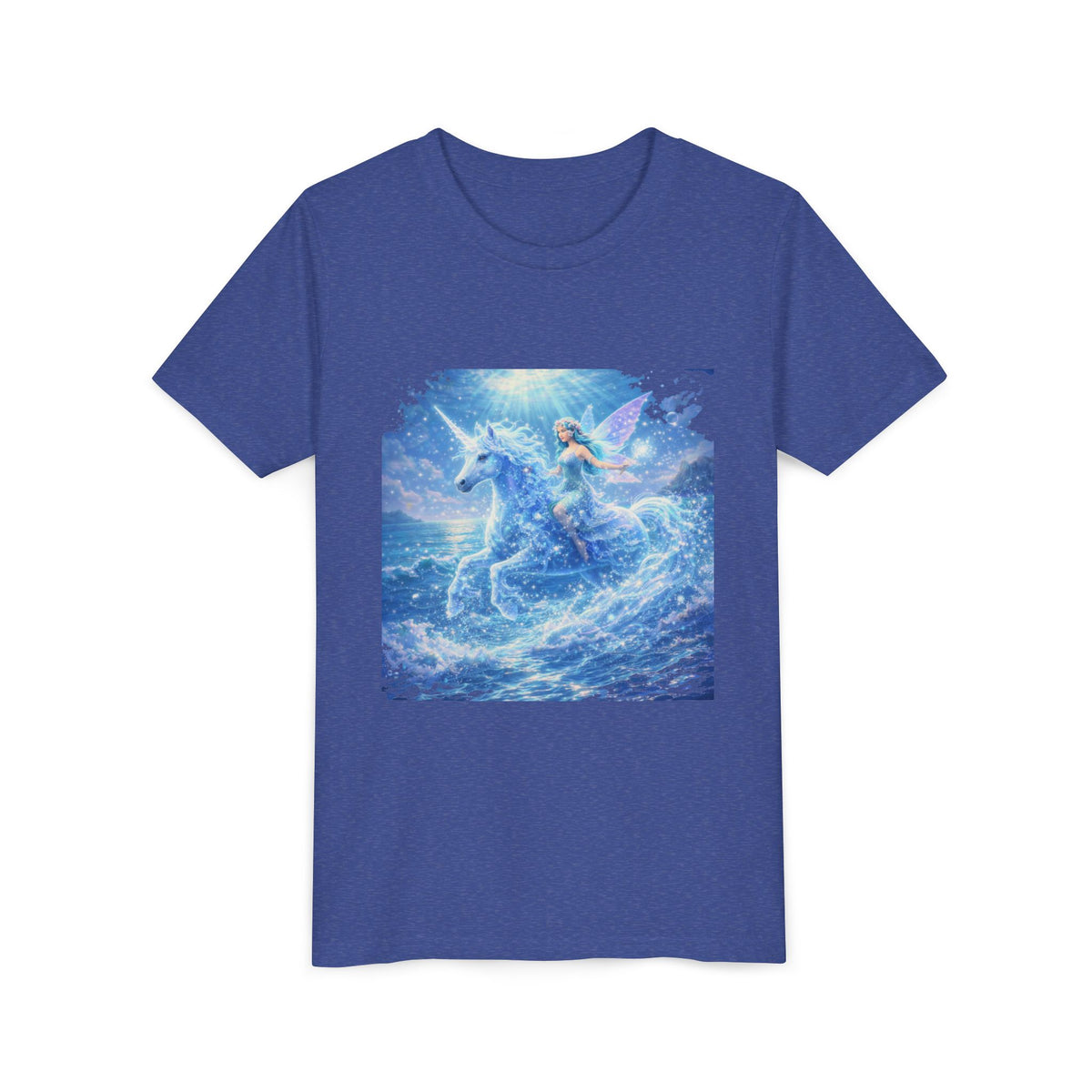 Magical Mermaid Unicorn Youth Tee – Fantasy Ocean Adventure Shirt
