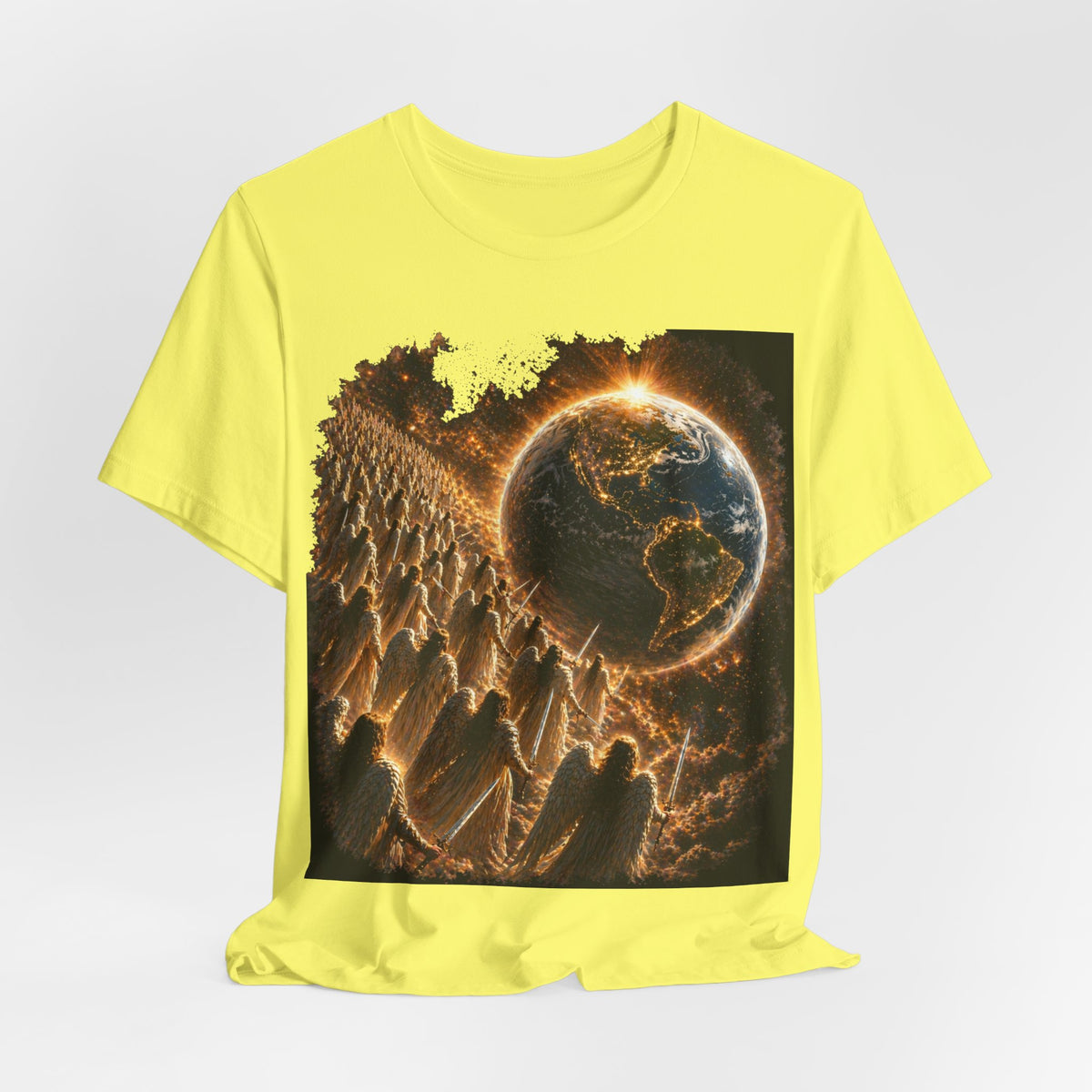Angles coming back to Earth  Graphic Tee — To fight evil at the end of times!