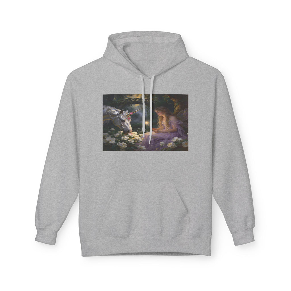 Fairy and Unicron cotton Hoodie — Vintage Painting Pullover