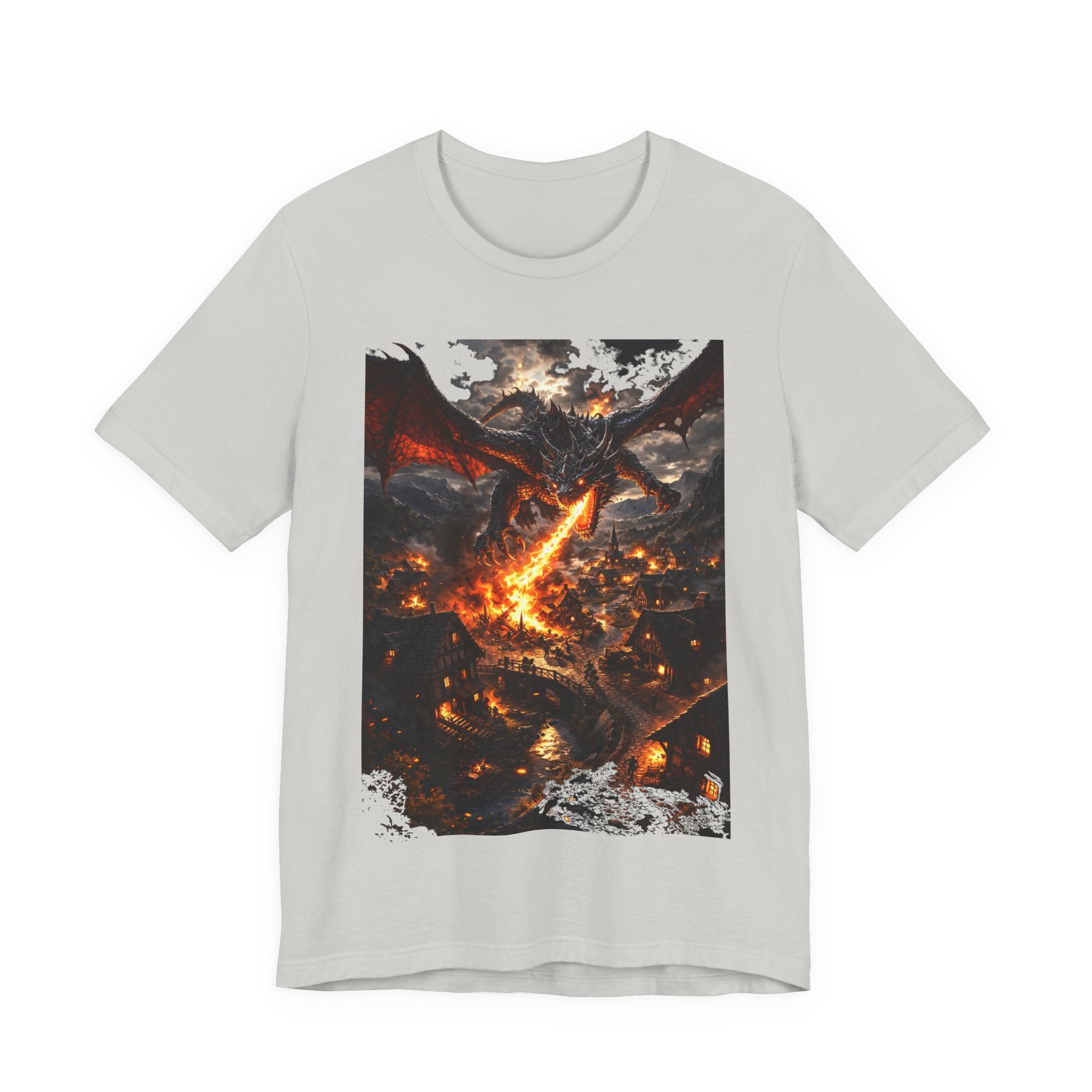 Dragon Fire T‑Shirt — Epic Fire‑Breathing Dragon Graphic Tee