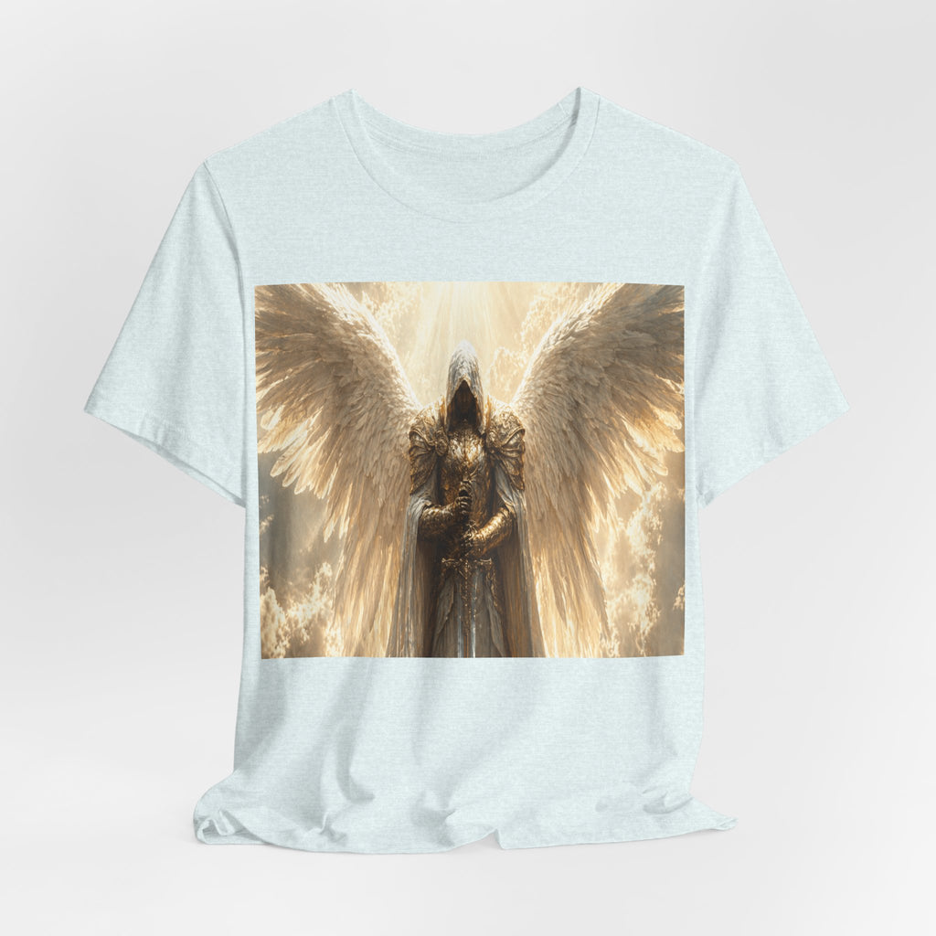 Guardian Angel Graphic Tee — Golden Archangel Design