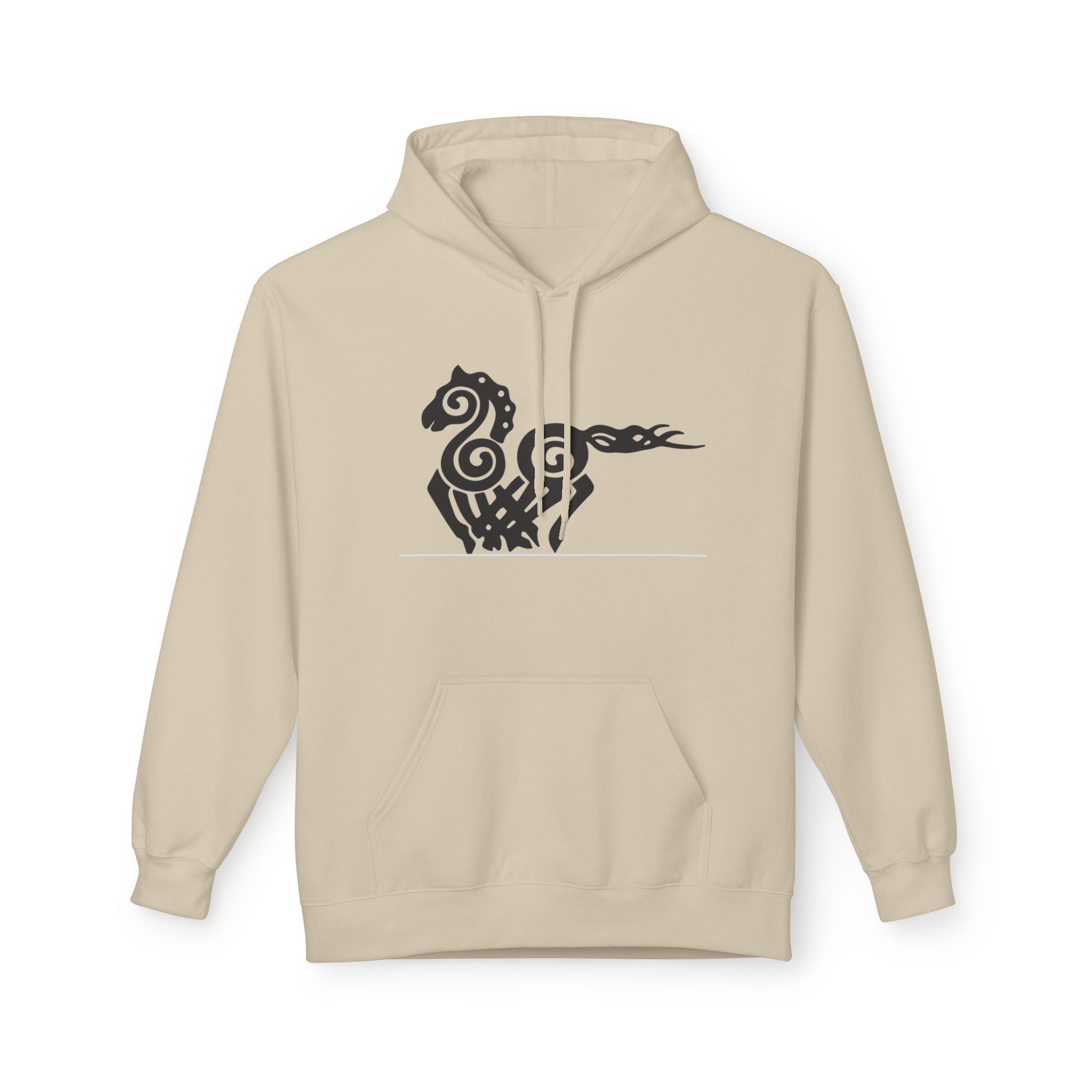 Viking Tribal Hoodie - Nordic Norse Myth Design