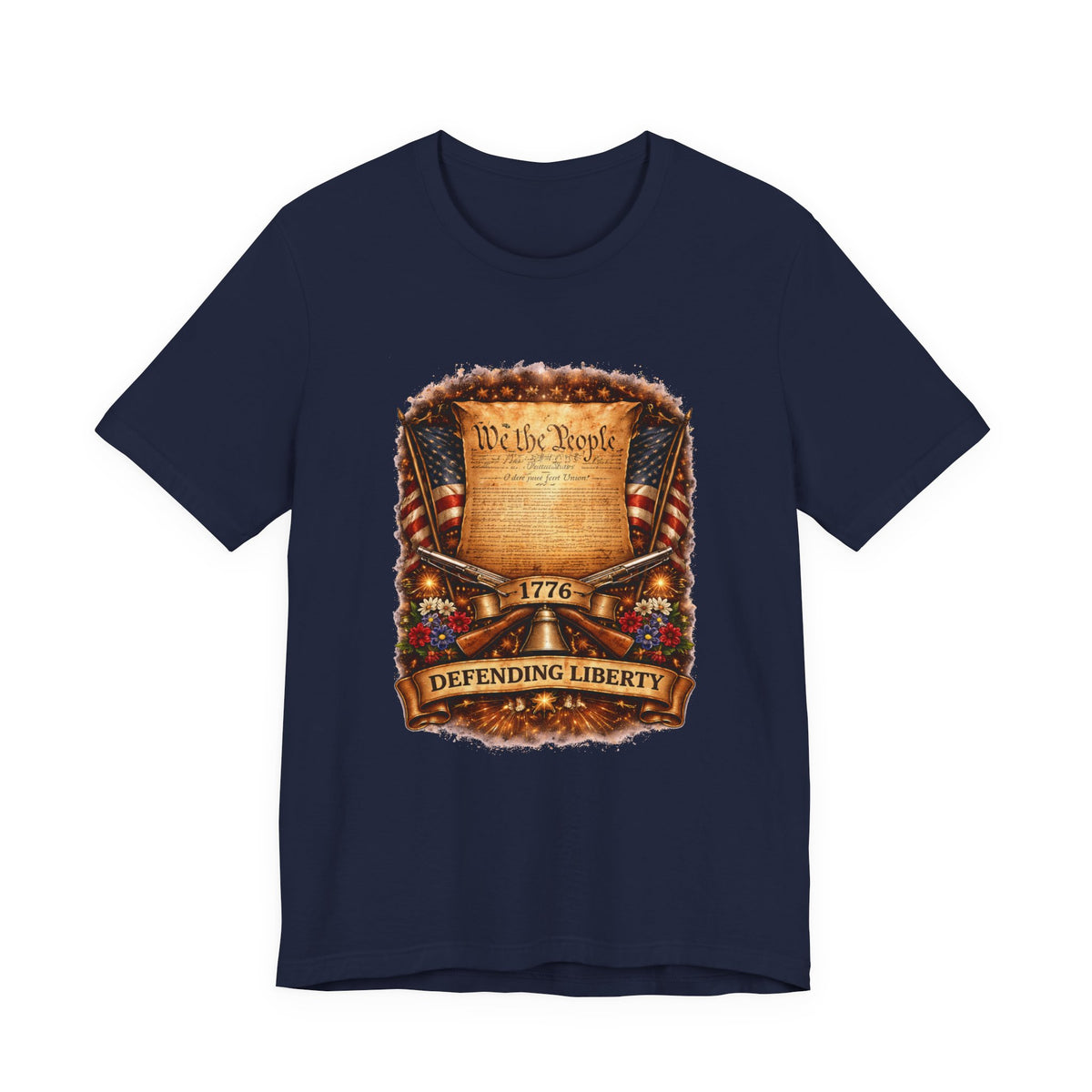 Patriotic "We the People" T-Shirt — Defending Liberty 1776 Tee
