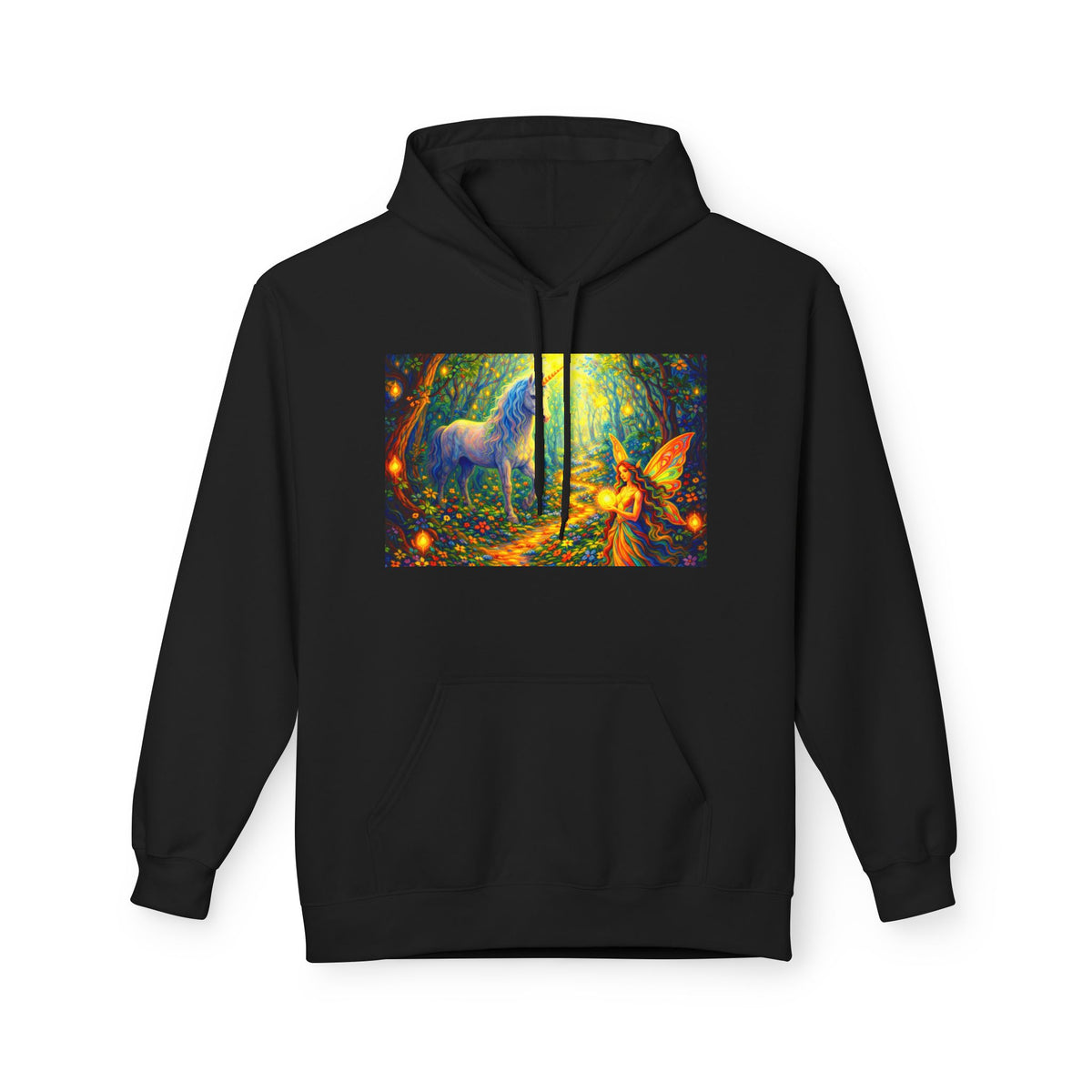 Unisex Fairy  Midweight Softstyle Fleece Hoodie