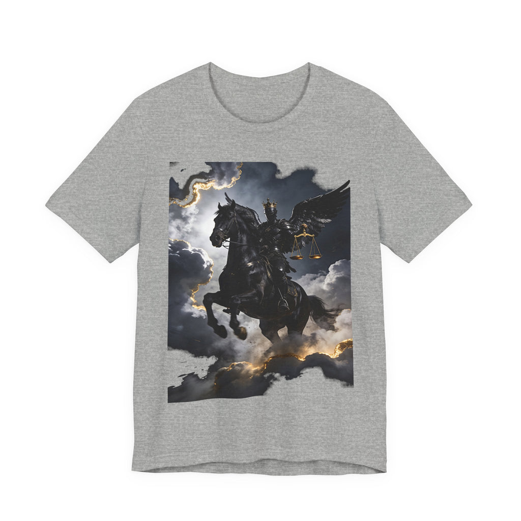 The black horse from Revelation 6:5-6 One of four T-shirt