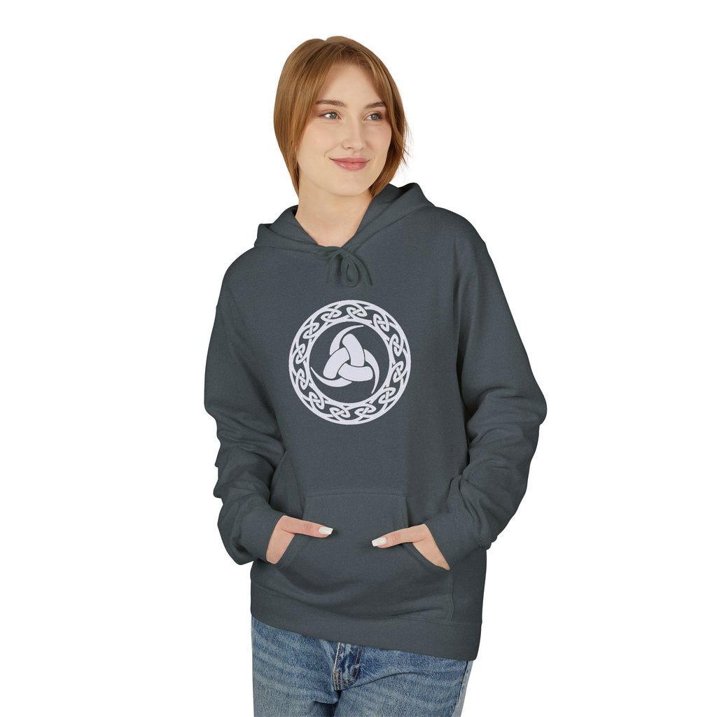 Viking Celtic Knot Hoodie –The Triple Horn of Odin – The Horn Triskelion