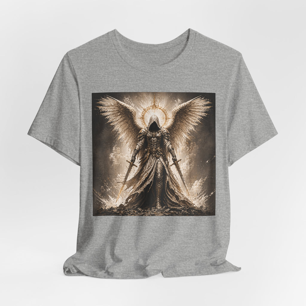 Angel Warrior T-Shirt — Gothic Archangel Graphic Tee
