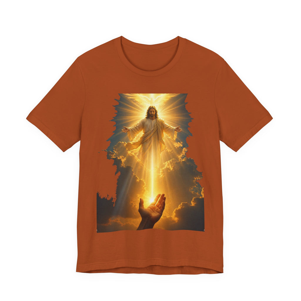 Jesus Ascension T-Shirt — Radiant Savior Graphic Tee