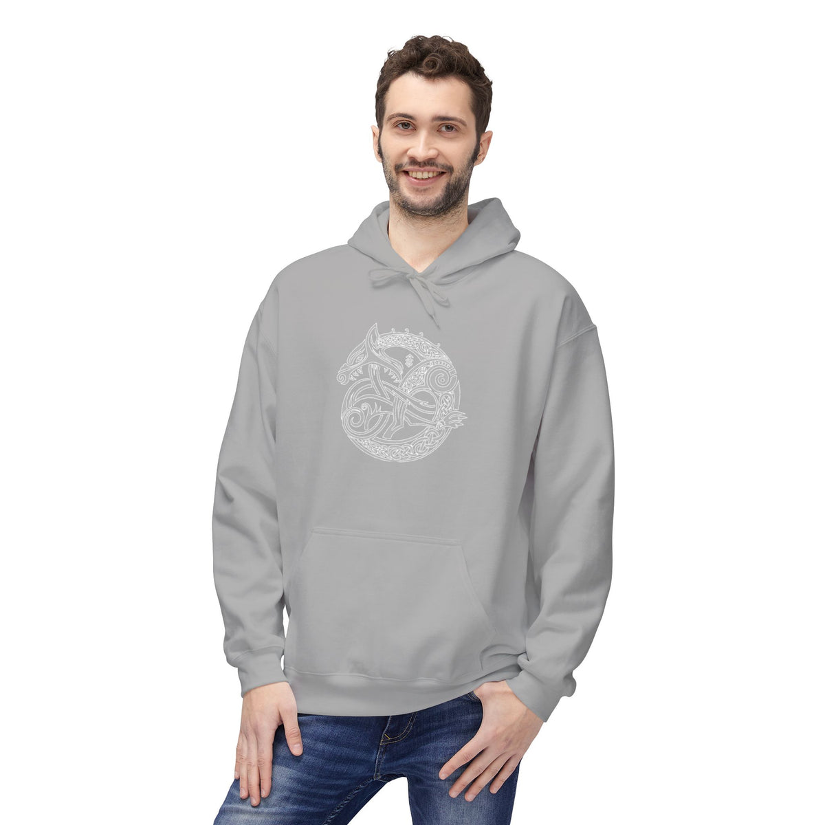 The Wolf – A Symbol of Power, Destruction, and Loyalty-Hoodie