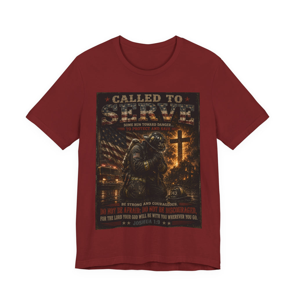 Called to Serve Graphic Tee — Military Christian Prayer T-Shirt