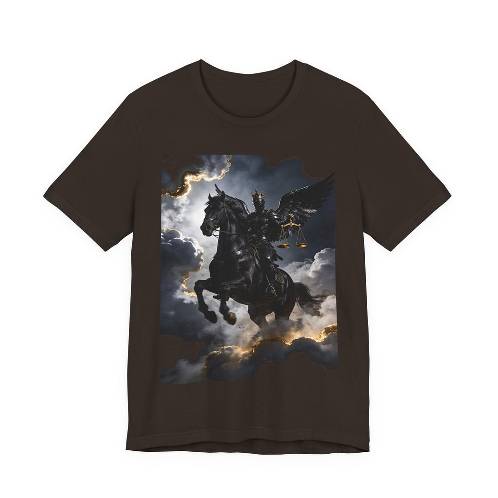 The black horse from Revelation 6:5-6 One of four T-shirt