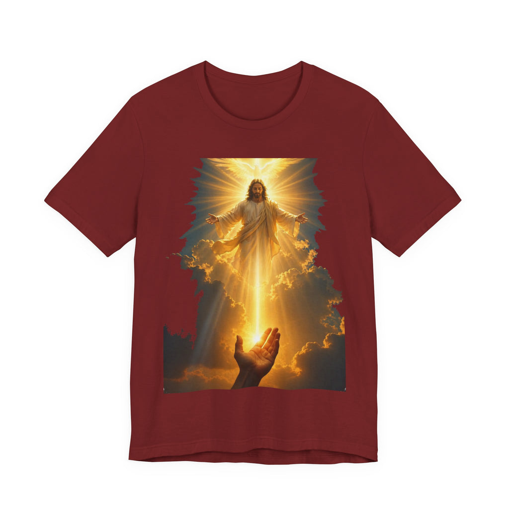 Jesus Ascension T-Shirt — Radiant Savior Graphic Tee