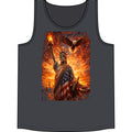 Patriotic Statue of Liberty Tank Top – American Flag Eagle Graphic