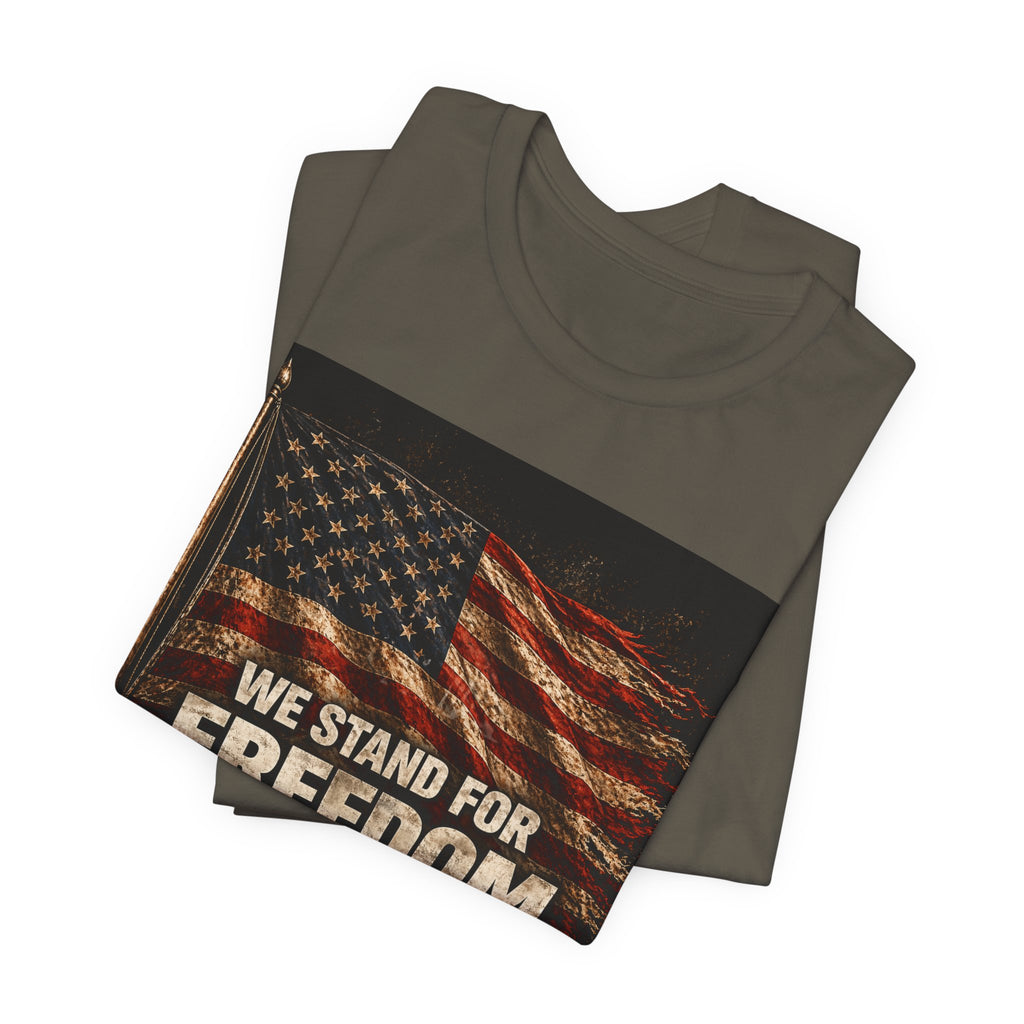 American Freedom- Unisex Jersey Short Sleeve Tee