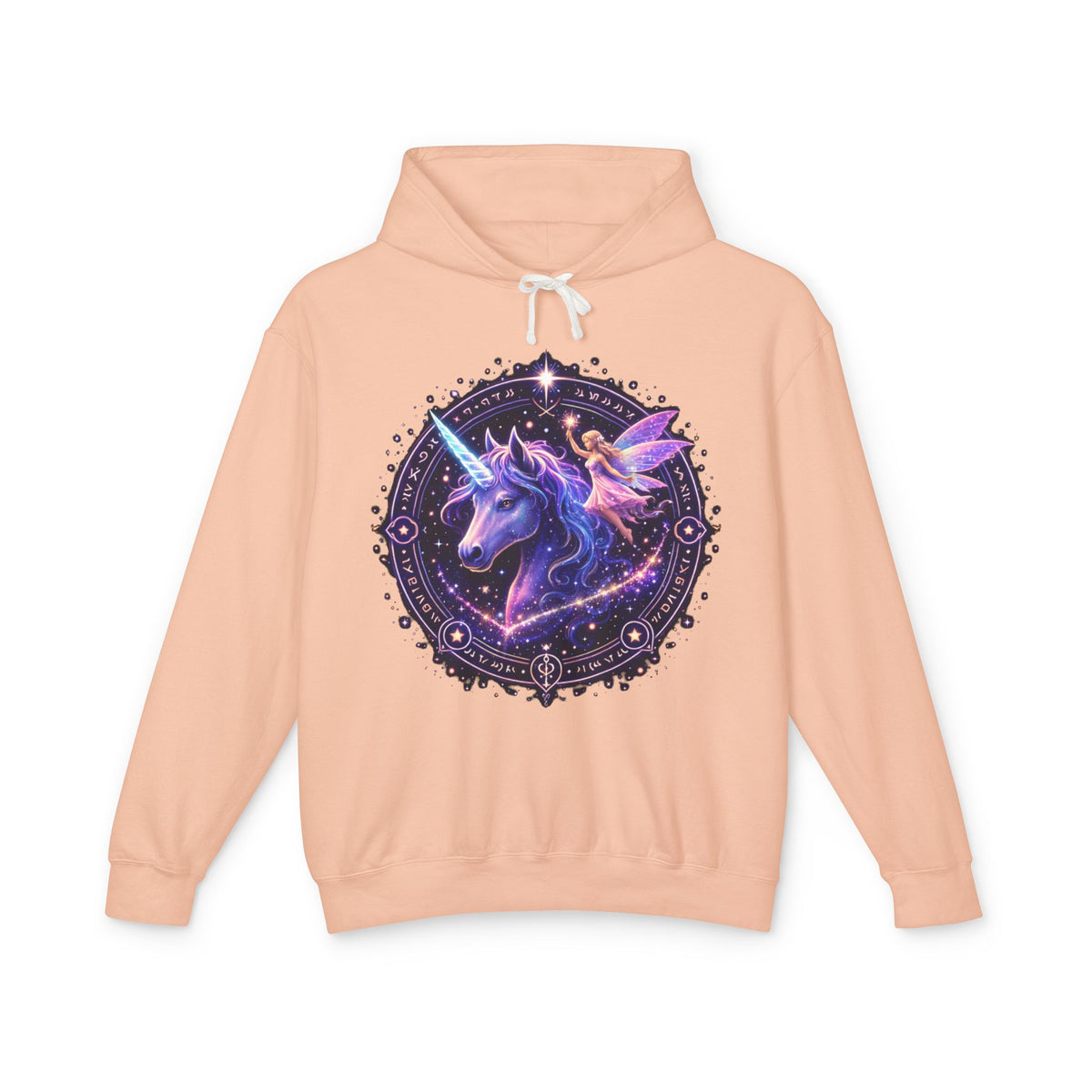 Unicorn Mandala Hoodie — Magical Celestial Unicorn Graphic Sweatshirt
