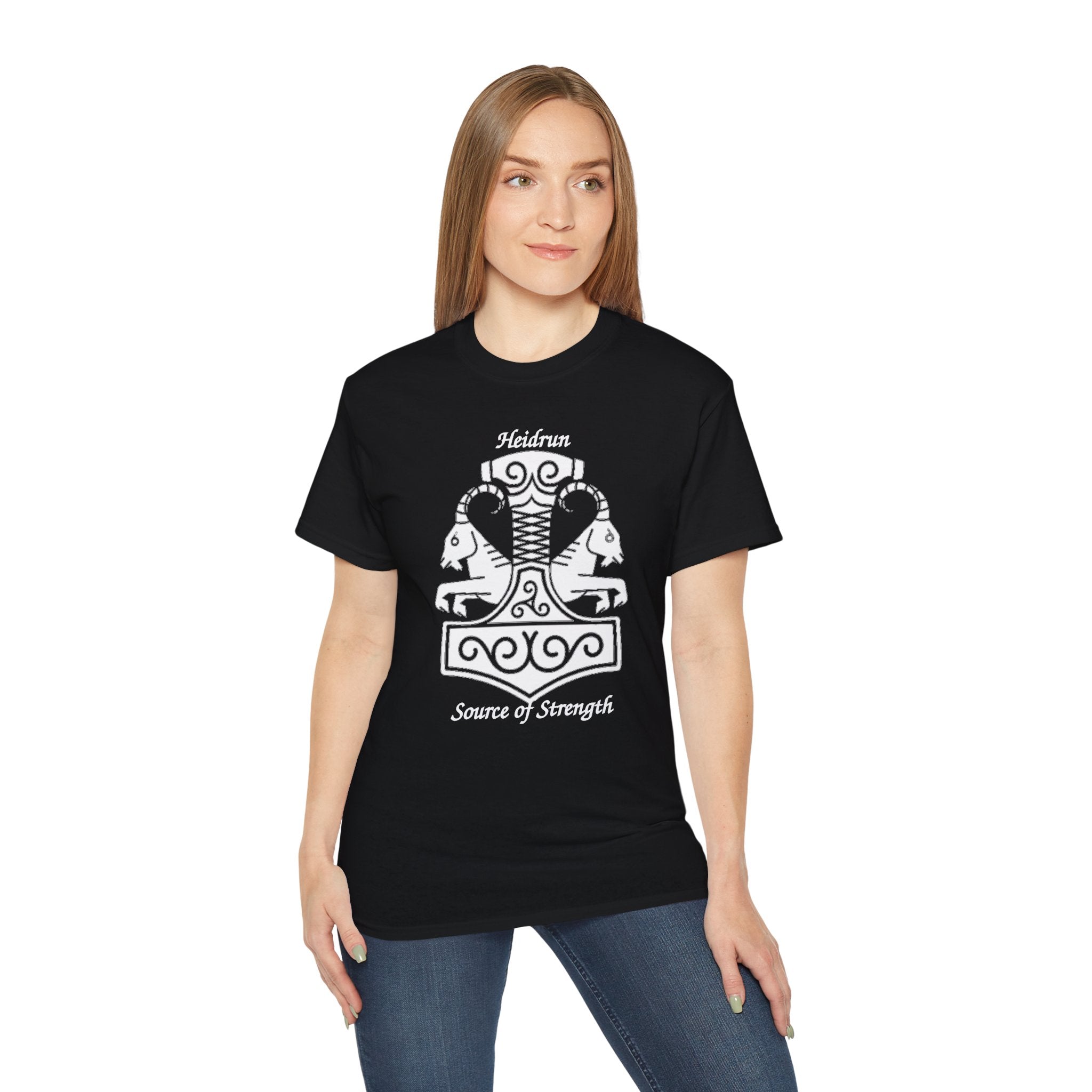 The Goat – Heidrun, The Source of Strength Cotton T-Shirt