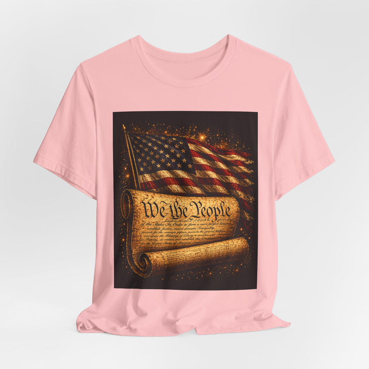 Patriotic "We the People" Constitution T-Shirt — American Flag Independence Day Tee