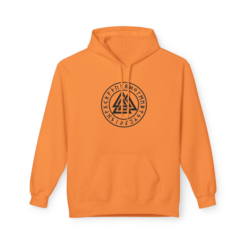 Valknut Rune Hoodie — Norse Viking Symbol for the slain warrior
