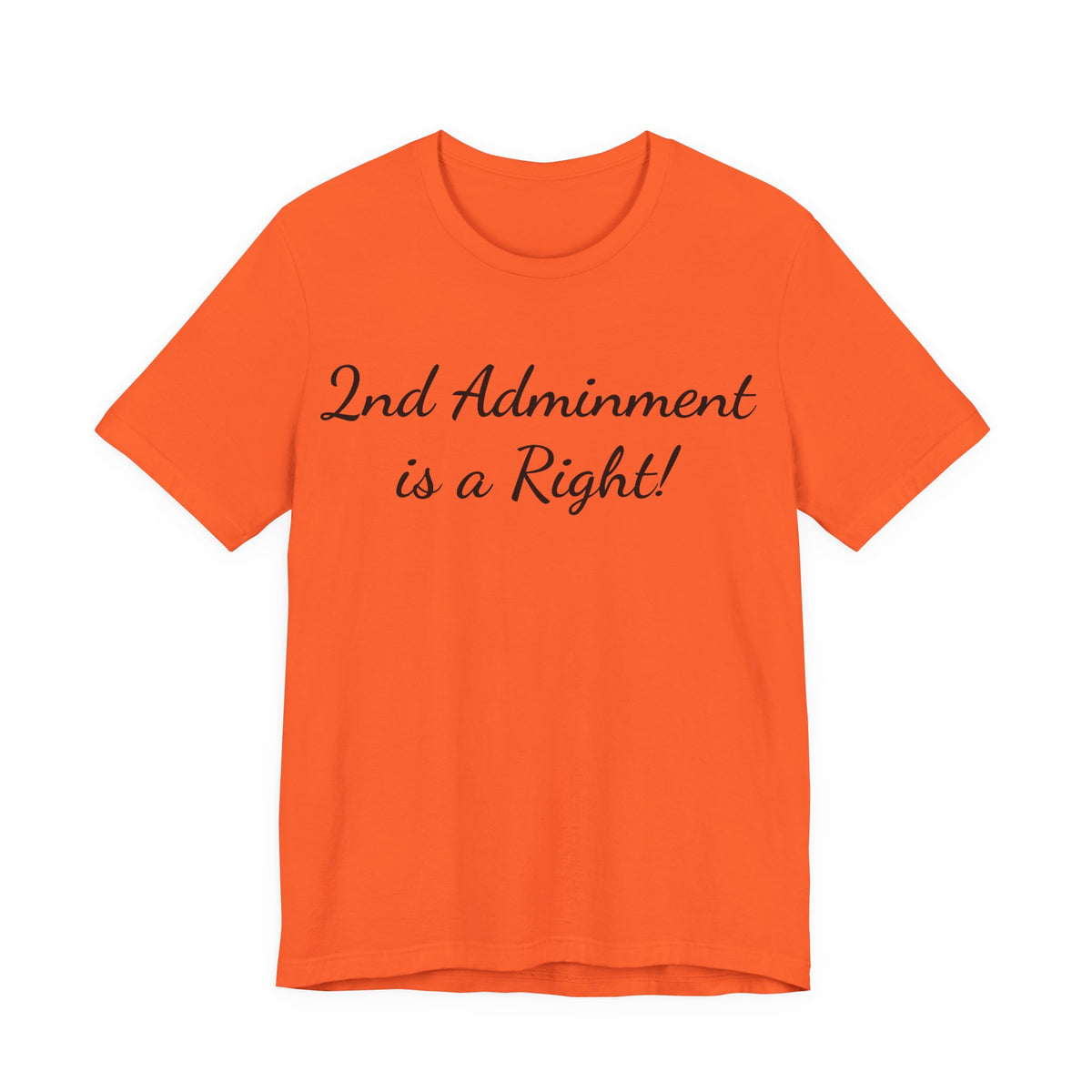 2nd Amendment Is a Right T-Shirt — Pro-Gun Rights Patriotic Tee