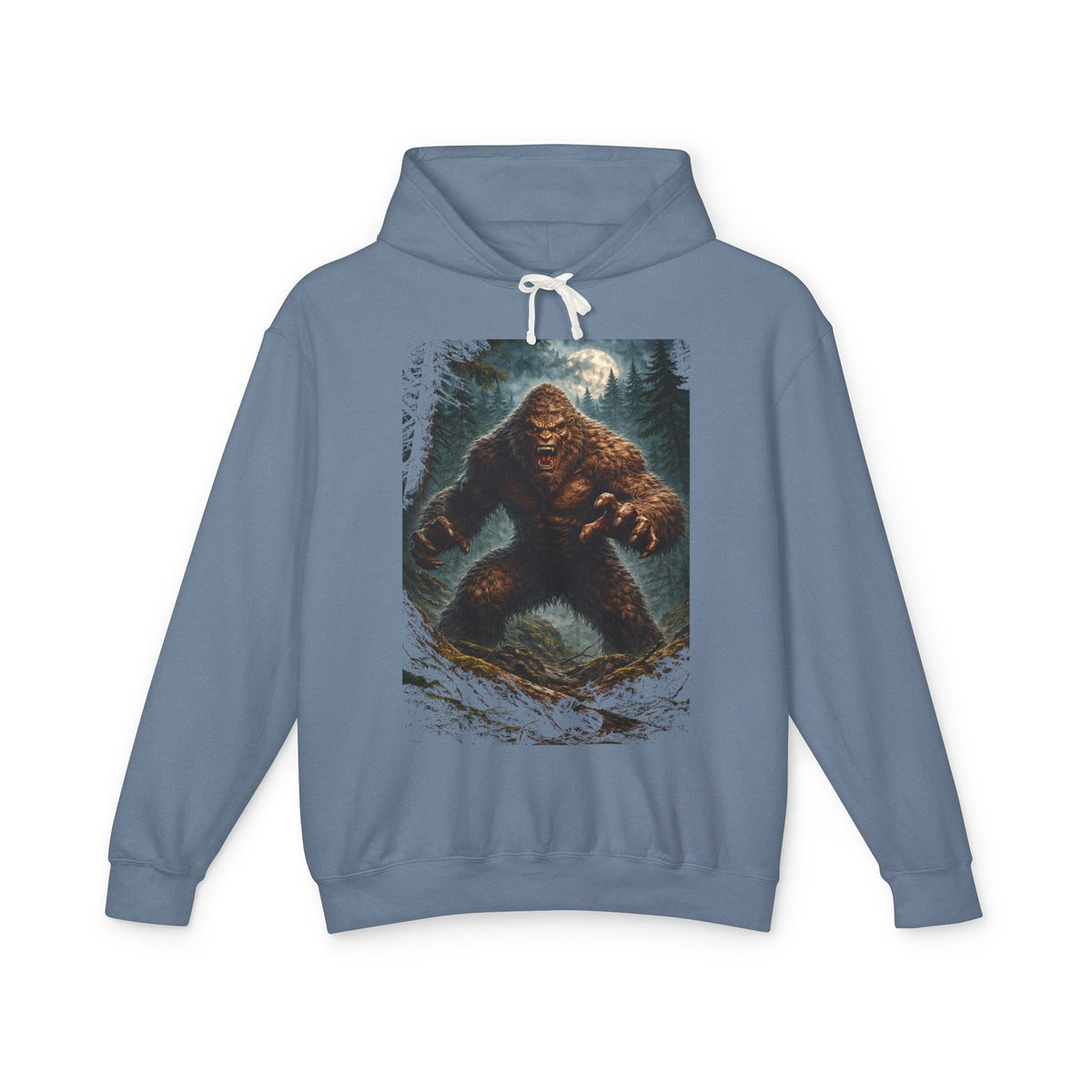 Bigfoot Forest Hoodie – Sasquatch Graphic Pullover